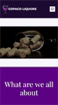Mobile Screenshot of copacoliquors.com